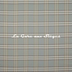 Tissu Colefax & Fowler - Malone Check - rf: F4518.04 Old Blue