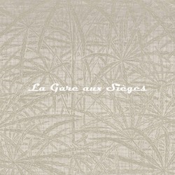 Tissu Casamance - Palem - rf: 4379.0109 Blanc ptale