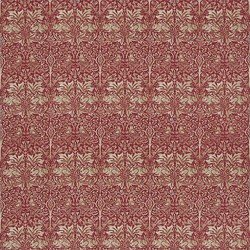 Tissu William Morris - Brer Rabbit - rf: DMORBR201 Red/Hemp