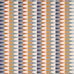 Tissu Harlequin - Azul - rf: 132013 Rust/Navy/Nordic