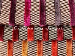 Tissu Lelivre - Riad - Coloris: 04 Fuchsia - 05 Sanguine - 06 Orange