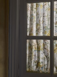 Tissu Braqueni - Oiseaux de Paradis - rf: B7694.001 Aqua