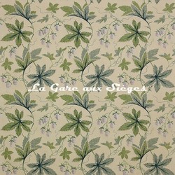 Tissu Colefax & Fowler - Lindon - rf: F4332.03 Leaf Green