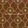 Tissu Rubelli - Quatrefoil - rf: 30510.001 Brown ( dtail )