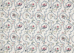 Tissu Braqueni - La Pannonie - rf: B7622.001 Saphir