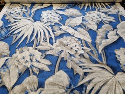 Tissu Jim Thompson - Palm Isle - rf: J3762/03 Lapis ( toute laize )
