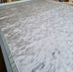 Tissu Luciano Marcato - Velours Siamese - rf: LM29812.62 Acciaio