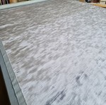 Tissu Luciano Marcato - Velours Siamese - rf: LM29812.62 Acciaio
