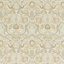 Tissu Zoffany - Oiseau de Paradis Embroidery - rf: 333090 Mineral