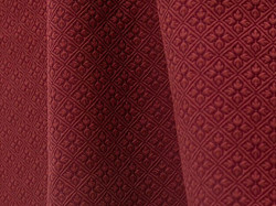 Tissu Quenin - Bosquet - rf: 4244.01 Cramoisi