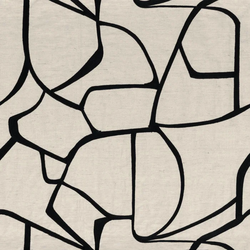 Tissu Casamance - Lacis - rf: 1156.0129 Noir