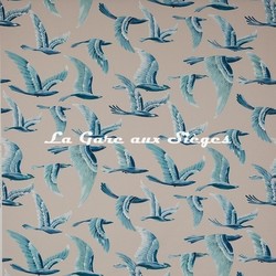 Tissu Manuel Canovas - Hydra - rf: M4072.02 Turquoise