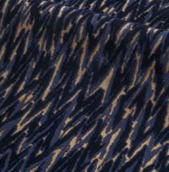 Tissu Misia - Monsieur Gustave - rf: M443.404 Bleu Misia