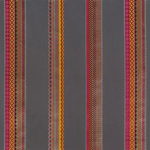 Tissu Osborne &amp; Little - Operetta - rf: F7041.01 Charcoal/Pink/Melon