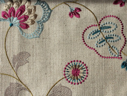Tissu Clarke & Clarke - Chatsworth - rf: F0735/04 ( dtail )