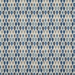 Tissu Baker Lifestyle - Mazara - rf: PP50446.1 Indigo
