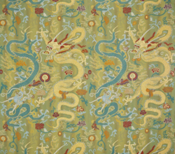 Tissu Pierre Frey - Danse du Dragon - rf: F3812.001 Jade