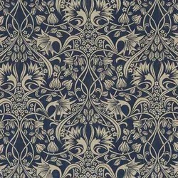 Tissu GP&J.Baker - Fritillerie - rf: BP10620.1 Indigo