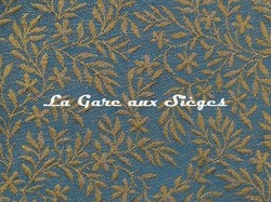 Tissu Lelivre - Rameaux - rf: 4245.02 Prusse