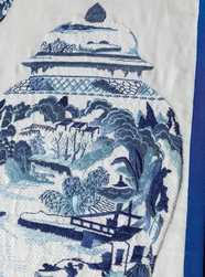 Tissu Pierre Frey - Qinghua - rf: F3806.001 ( dtail )