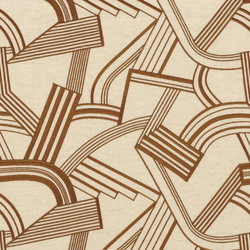 Tissu Camengo - Annes folles - rf: 2778.0415 Cuivre