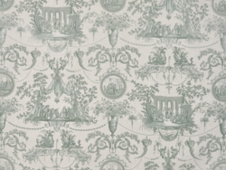 Tissu Braqueni - Mariage de Figaro - rf: B7688.001 Sauge