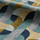 Tissu Misia - Amos - rf: M350.902 Bleu ternel