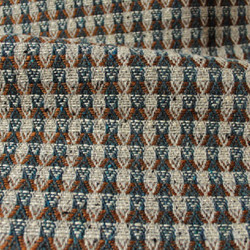 Tissu Misia - Terra Brazil - rf: M198.107 Bleu paon
