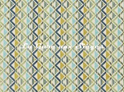 Tissu Harlequin - Boka Velvet - rf: 132977 Ink/Zest