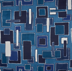 Tissu Pierre Frey - Medina - rf: F3945.001 Indigo