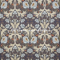 Tissu Colefax & Fowler - Acantha - rf: F4613.02 Marine