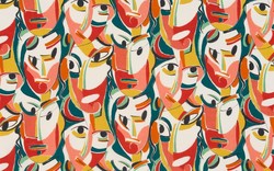 Tissu Pierre Frey - Kagura - rf: F3009.001 Tutti Frutti