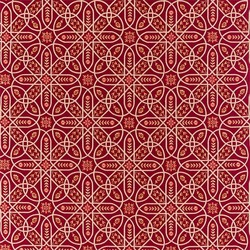 Tissu William Morris - Brophy Embroidery - rf: 236814 Wine
