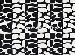 Tissu Pierre Frey - Small Surprise - rf: F3486.001 Noir et Blanc