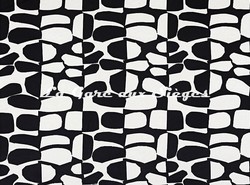 Tissu Pierre Frey - Small Surprise - rf: F3486.001 Noir et Blanc