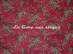 Tissu Casal - Jungle - rf: 12707.75 Grenat