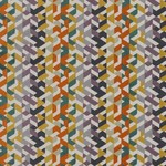 Tissu Camengo - Guatemala - r�f: 4272.0590 Orange