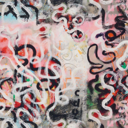 Tissu Pierre Frey - Street Diptyque - rf: F3036.001 Multicolore