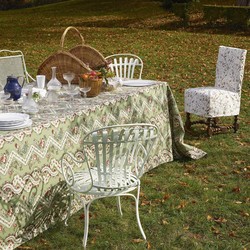 Tissu Braqueni - Clisson - rf: B7693.003 Amande