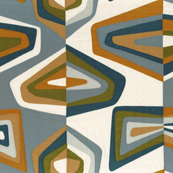 Tissu Casamance - West Dream - rf: 4378.0289 Cladon/Olive