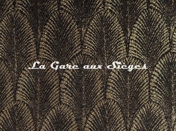 Tissu Pierre FREY - Palmette - rf: F3095.004 Corbeau