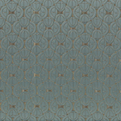 Tissu Casamance - Serlio - rf: 1157.0635 Bleu nordique
