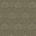 Tissu William Morris - Crow Imperial - rf: 230293 Moss/Biscuit