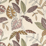 Tissu Camengo - Guarana - rf: 2444.0562 Terre de Sienne