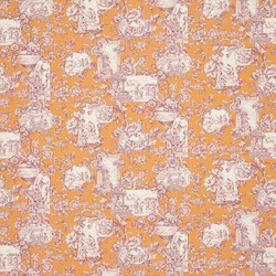 Tissu Manuel Canovas - Sansha - rf: M4177.04 Abricot