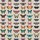 Tissu Harlequin - Papilio - rf: 120344 Flamingo/Papaya/Loganberry