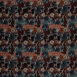Tissu Jean Paul Gaultier - Meltingpot - rf: 3452.04 Terre