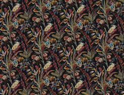 Tissu Braqueni - Jardin d'hiver - rf: B7596.001 Multicolore