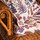 Tissu Quenin - Eglantine - rf: 4266.03 Griotte ( dtail )