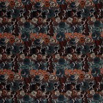 Tissu Jean Paul Gaultier - Meltingpot - rf: 3452.04 Terre